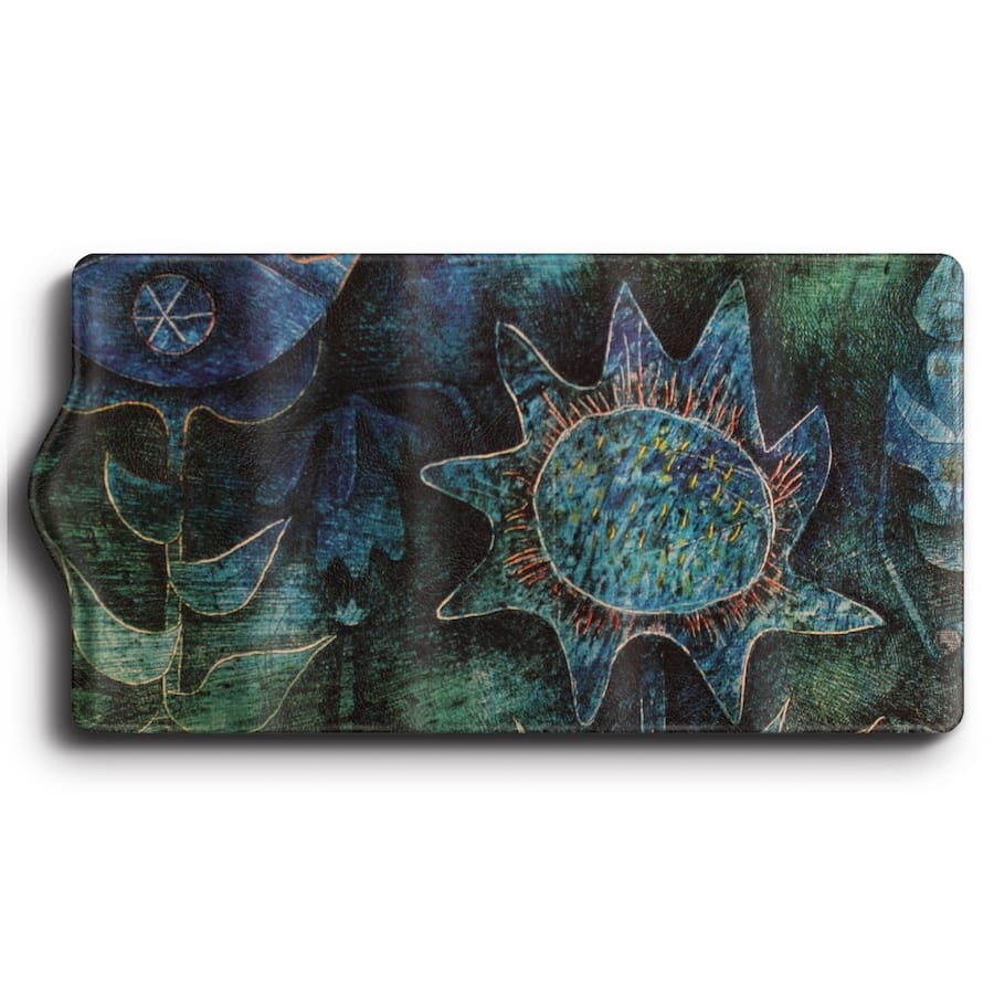 キーケース パウル クレー Flowers in the Night メンズ 可愛い 名画 絵画 キーホルダー