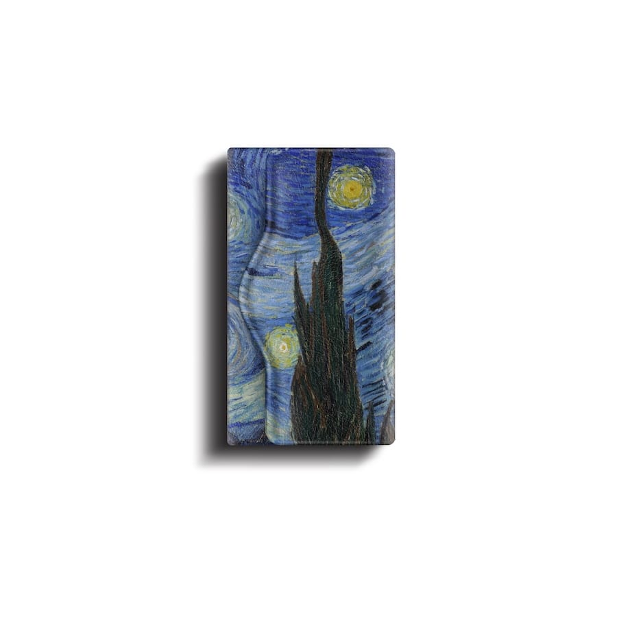 個性派スマホケース NatureMateのキーケース フィンセント ファン ゴッホ 星月夜 starry night 便利グッズ 絵画 世界の名画 北欧 レトロ 可愛い メンズ｜アングル2