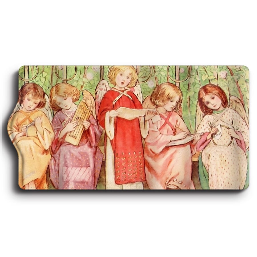 キーケース スプーナー レトロポスター 天使合唱団 便利グッズ 絵画 世界の名画 北欧 レトロ 可愛い メ..