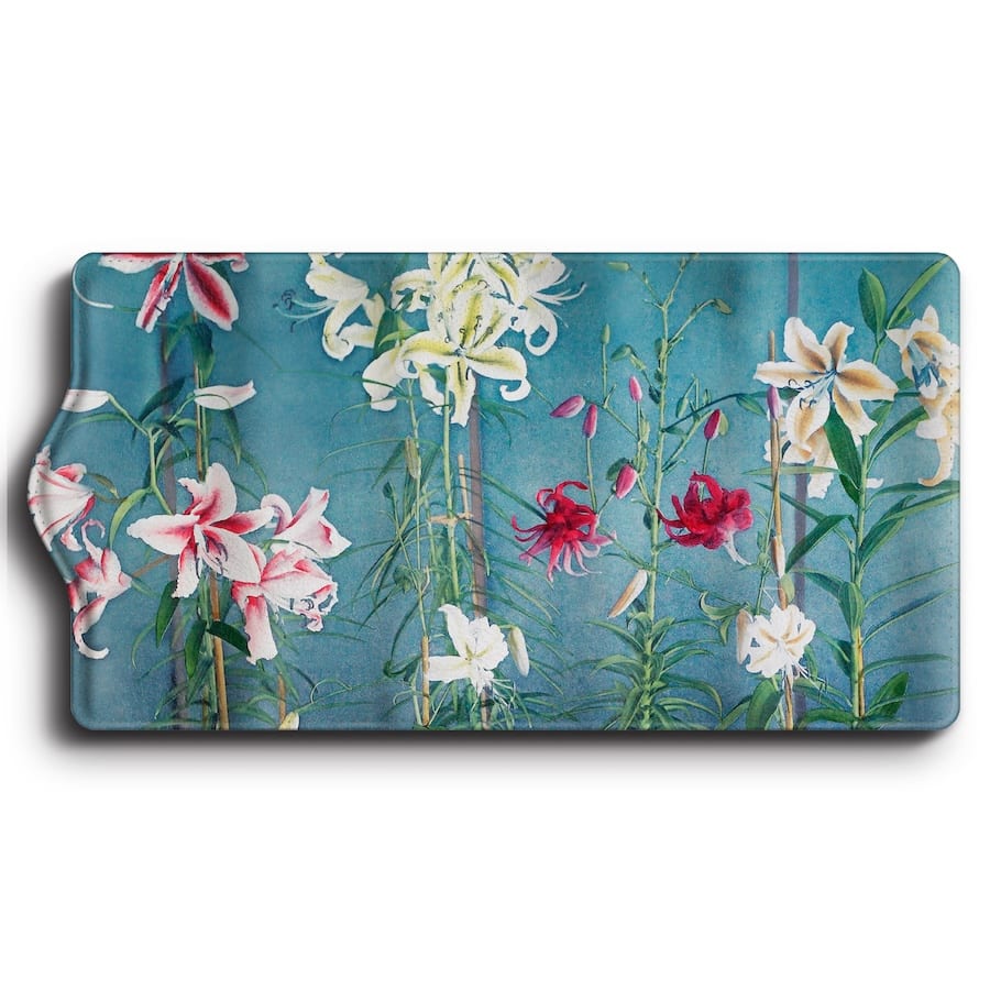 キーケース 小川一正 ゆり 便利グッズ 名画 ケース 絵画 車の鍵 かわいい レトロ 通学