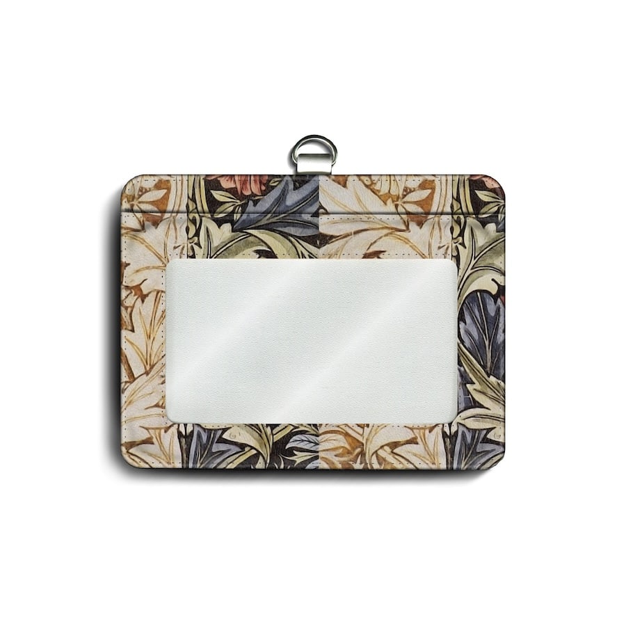 パスケース 社員証入れ 定期入れ ウィリアムモリス ブルーベル レディース IDケース かわいい カードホルダー 定期入れ プレゼント 名画 2