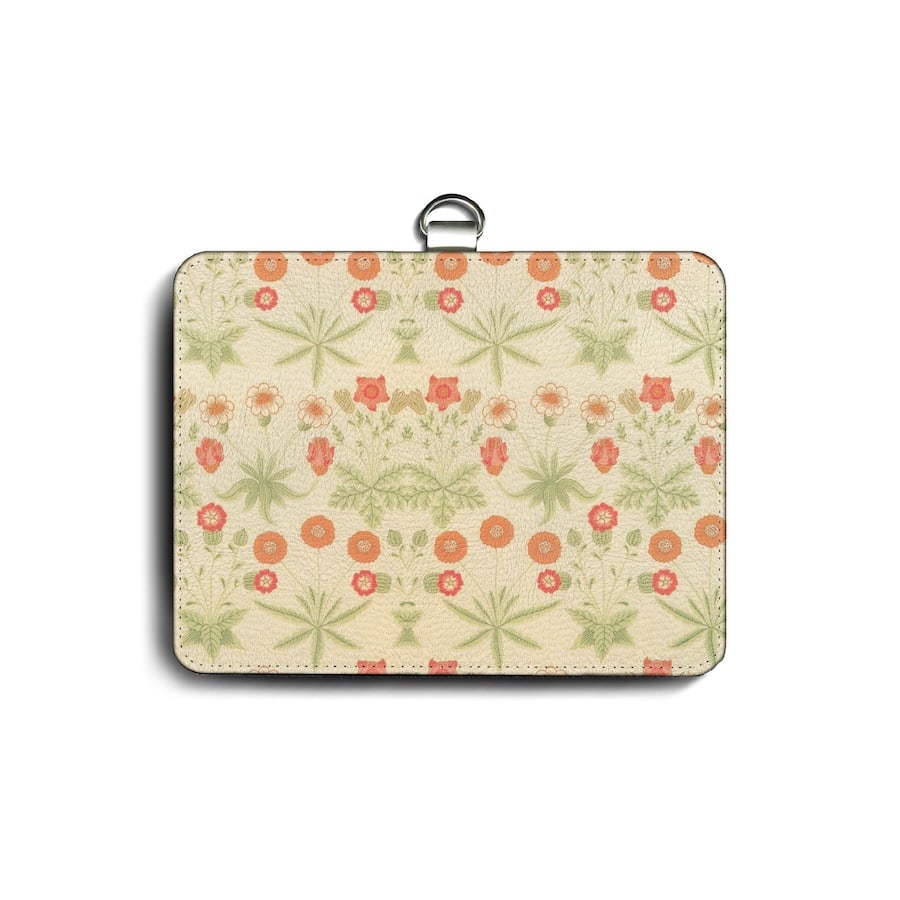 パスケース 社員証入れ 定期入れ ウィリアム モリス ひなぎく カードケース 便利グッズ 絵画 世界の名画 北欧 レトロ 可愛い メンズ