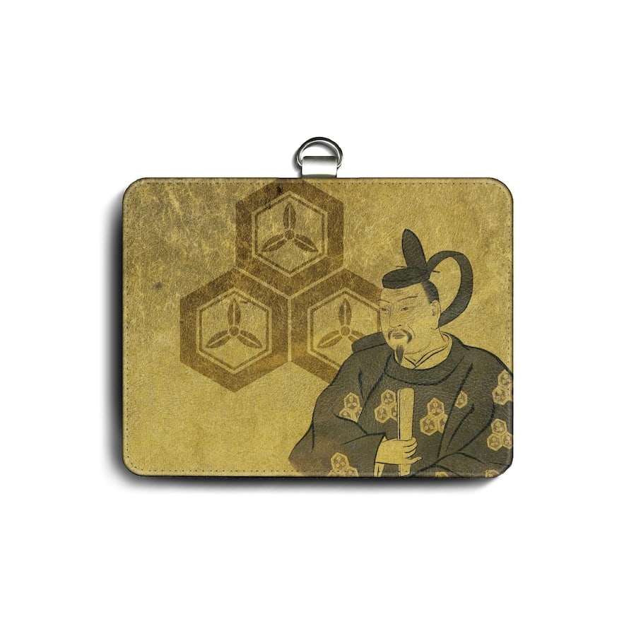 合成革製 - パスケース 社員証入れ 定期入れ 戦国大名 直江兼続 戦国武将 カードケース 便利グッズ 絵画 世界の名画 北欧 レトロ 可愛い メンズ