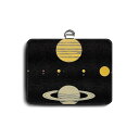 パスケース 社員証入れ 定期入 チャールズ ブラントによる宇宙の天文現象の絵 メンズ 可愛い 名画 絵画 定期入れ パスケース