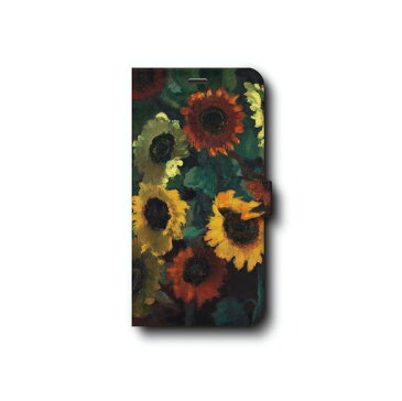 スマホケース 全機種対応 手帳型 ノルデ Glowing Sunflowers Galaxy ケース ギャラクシー あいふぉん 絵画 人気 iPhone11 HUAWEI P30 lite