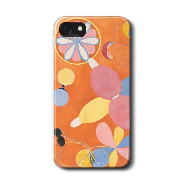 スマホケース ヒルマ アフ クリント hilma af klint No 4 SOFTBANK ケース AU iPhone12 絵画 人気 あいふぉん 個性的 プレゼント iPhone14 父の日 母の日 iPhoneXR iPhone7のサムネイル