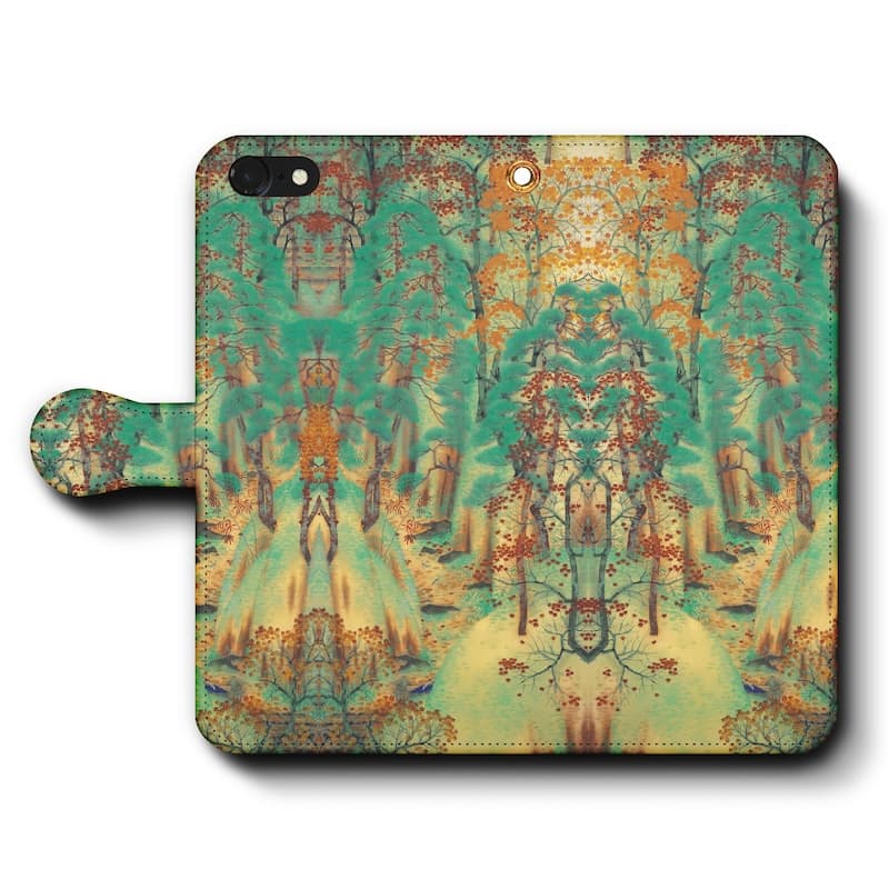スマホケース手帳型 全機種対応 横山大観 愛宕路 1921 iPhone8 ケース iPhone12mini あいふぉん 絵画 人気 IPhoneSE第三世代 SE3 iPhone13 iPhone16