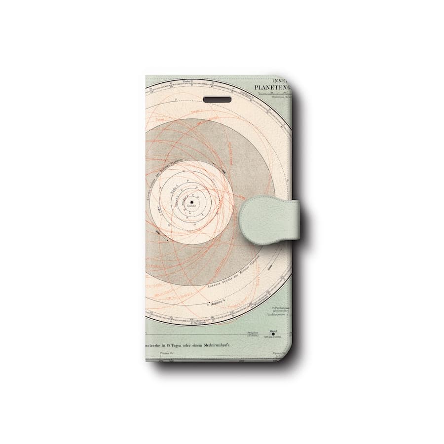 スマホケース手帳型 全機種対応 天体図 189...の紹介画像2