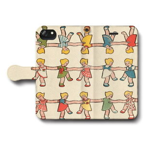 スマホケース手帳型 全機種対応 ?ィンテージスタンプカード フランス 踊る少女 スマホカバー iPhone12 iPhoneXR Xperia iPhone11 Galaxy iPhone16 名画 絵画 iPhoneSE3 第三世代