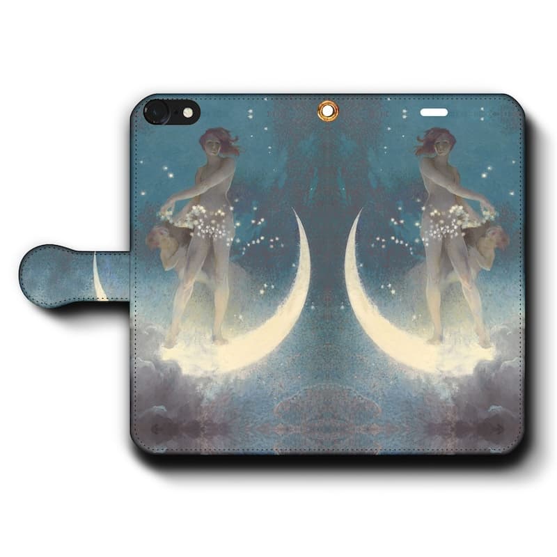 スマホケース手帳型 全機種対応 エドウィン ブラッシュフィールド 春の散り星 iPhone13 ケース GooglePixel9 Pixel9Pro 絵画 人気 iPhone16Pro iPhone12 保護 耐衝撃 iPhone15