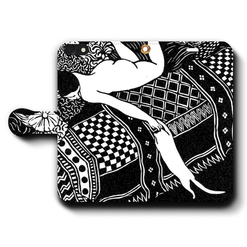 スマホケース手帳型 全機種対応 フェリックス ?ァロットン 怠惰 iPhoneSE3 ケース iPhone12 スマホカバー IPhone16e 絵画 iPhone16Pro あいふぉん iPhone13 第2世代 SE2