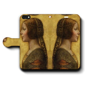 スマホケース手帳型 全機種対応 レオナルド ダ ?ィンチ 美しき姫君 iPhone13 ケース GooglePixel9 Pixel9Pro 絵画 人気 iPhone16Pro iPhone12 保護 耐衝撃 iPhone15