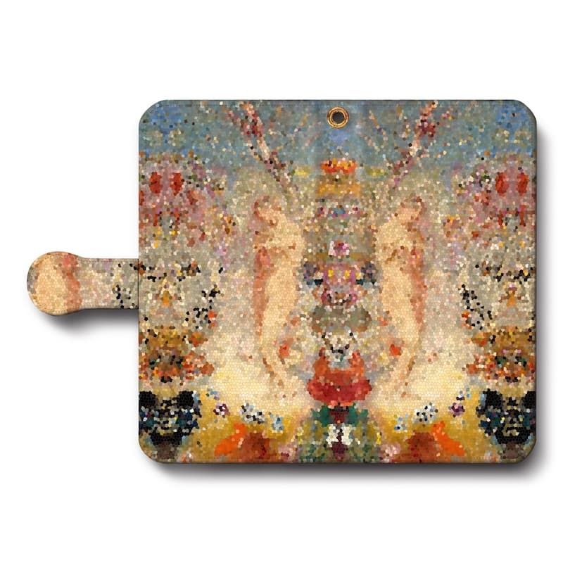 スマホケース手帳型 全機種対応 オディロン ルドン パンドラ 1915 iPhone15Pro iPhone12 ケース スマホカバー iPhone11Pro Xperia 名画 名作 絵画 レトロ iPhone16