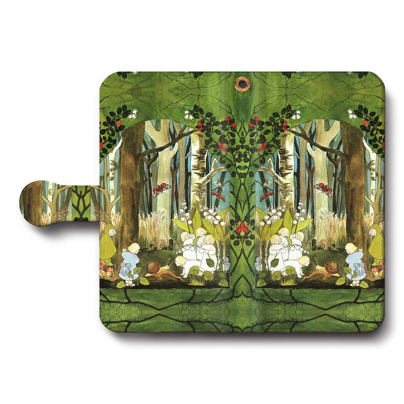 スマホケース手帳型 全機種対応 オルファース 根っこの子供 スマホカバー iPhone12 iPhoneXR Xperia iPhone16e Galaxy iPhone16 名画 絵画 iPhoneSE3 第三世代