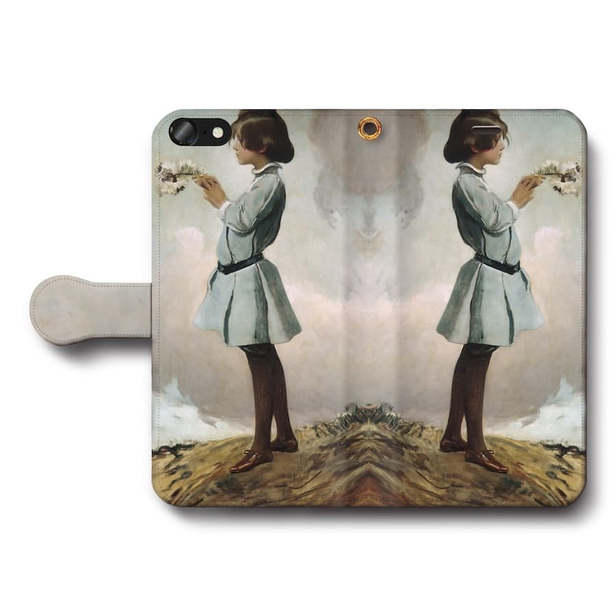 スマホケース手帳型 全機種対応 John White ケース カバー iPhone12 iPhone ...