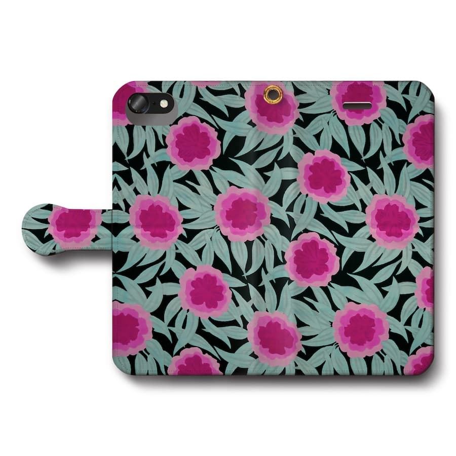 スマホケース手帳型 全機種対応 ポール ポワレ テキスタイル9 iPhone15 iPhone8 ケース iPhone14Pro Xperia10Vl Xperia10V AQUOSsense8 第三世代