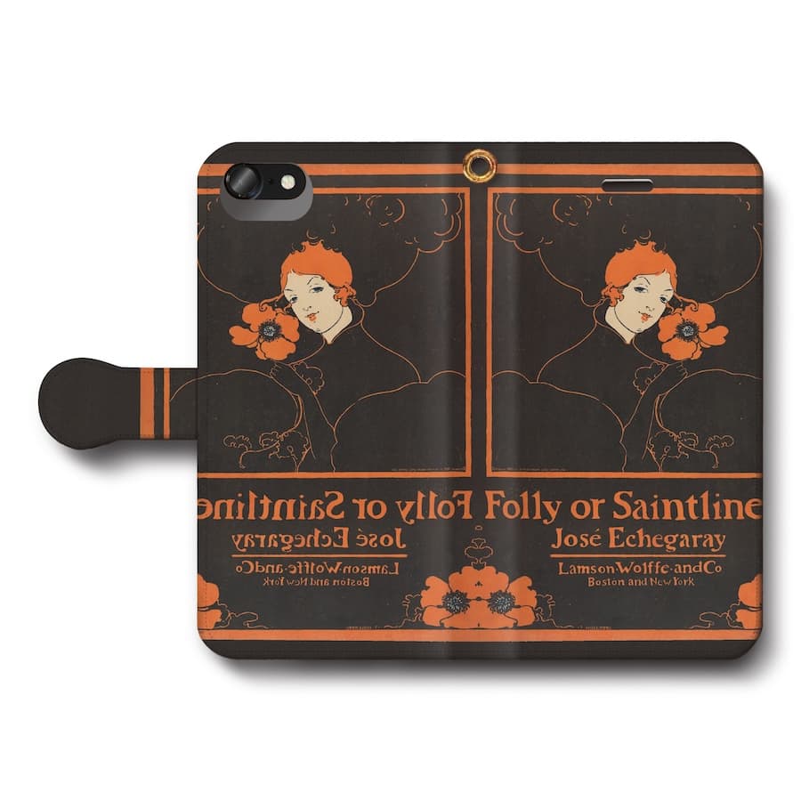 スマホケース手帳型 全機種対応 エセル リード Folly or Saintliness ケース カバー iPhone16e IPhone17e iPhone12Pro iPhoneXR Xperia iPhone15Pro iPhoneSE第二世代