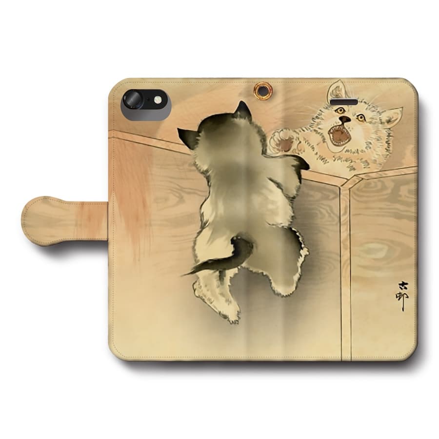 Rakuten - スマホケース手帳型 全機種対応 小原古邨 子犬 iPhone13 ケース GooglePixel10a Pixel10Pro 絵画 人気 iPhone16Pro iPhone12 保護 耐衝撃 iPhone15
