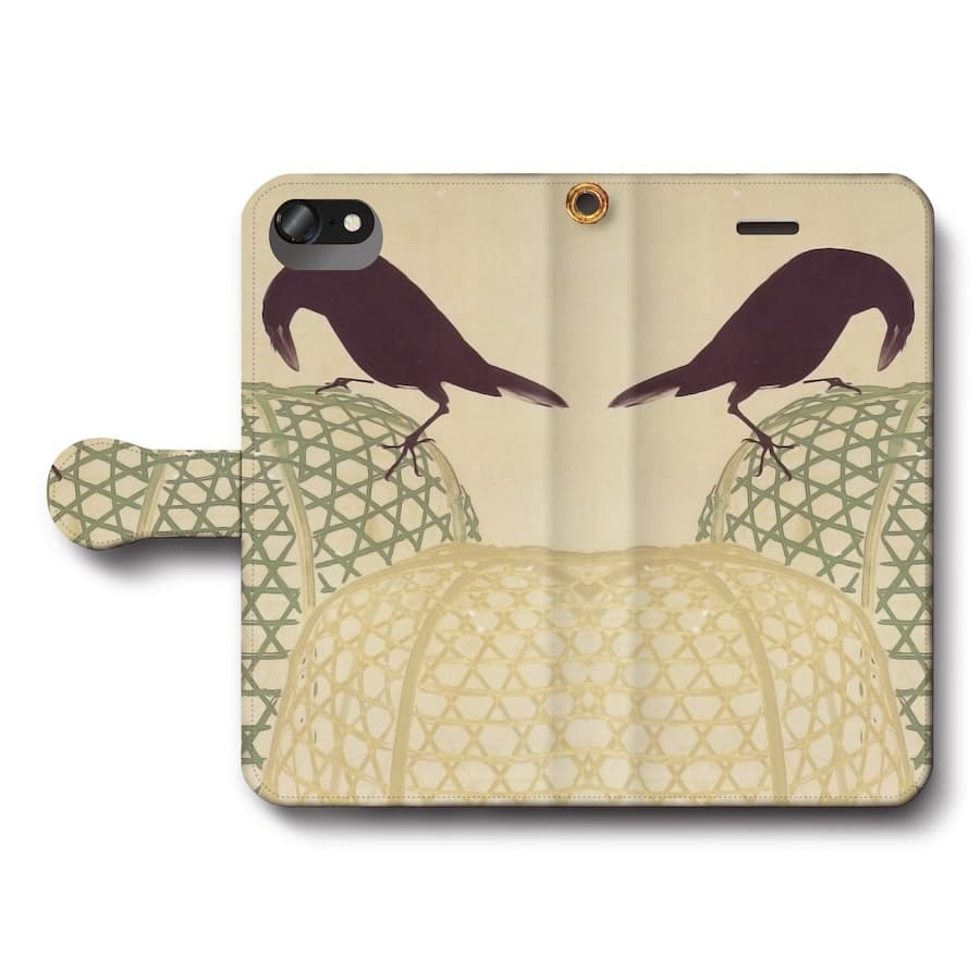 スマホケース手帳型 全機種対応 竹内 栖鳳 遅日 iPhone14Pro ケース iPhone15 iPhone12mini 絵画 人気 あいふぉん iPhone7 iPhone8 IPhone16e