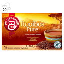 ポンパドール ルイボスティー ストレート 20ティーバッグ POMPADOUR ROOIBOS PURE 日本緑茶センター TEEKANNE 定形外郵便なら 送料1個300円、2個350円可　C50