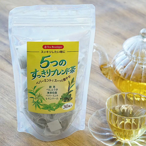 花粉の季節をスーッと爽やかに 5つ