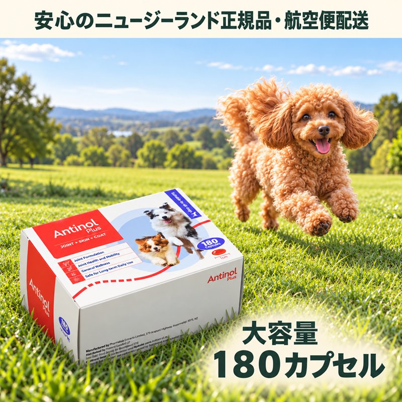 【送料無料】 アンチノール Antinol Plus 犬用 アンチノールプラス 犬 ニュージーランド直販 送料無料