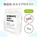 100% WPC ホエイプロテイン 無添加 人工甘味料不使用 プレーン 1kg スイス産 乳牛成長ホルモン剤不使用 ミルク感強め 国内製造 BCAA EAA アミノ酸スコア100 たんぱく質含有量81.5%(無水換算) 男性 女性 Naturich