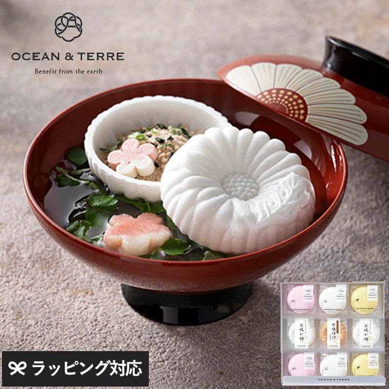 OCEAN ＆ TERRE 最中詰め合わせセットC スープ 野菜スープ お吸い物 味噌汁 ギフト ギフトセット 贈り物 おしゃれ 高級 最中 もなか 詰め合わせ 甘いもの以外 内祝い 引き出物 お礼 お返し