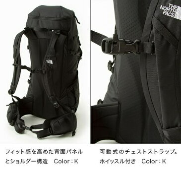 THE NORTH FACE(ザ・ノースフェイス) TELLUS 35(テルス35) 36L/M K(ブラック) NM61810