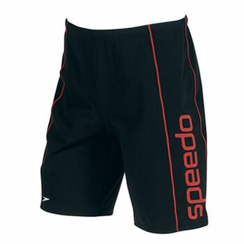 SPEEDO(スピード) GW-SD82L15 メンズルーズスパッツ O KR(ブラック×レッド) SD82L15