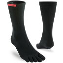 injinji(インジンジ) スポーツ オリジナルウェイト クルー S ブラック(BK) 052270