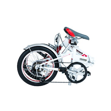 Switzsports(スウィツスポーツ) VARZO-II 【バルツォII】16インチ折畳自転車【シマノ6段変速】【クレジットカード決済のみ】 ホワイト×レッド MDL31008 【個別送料品】 大型便