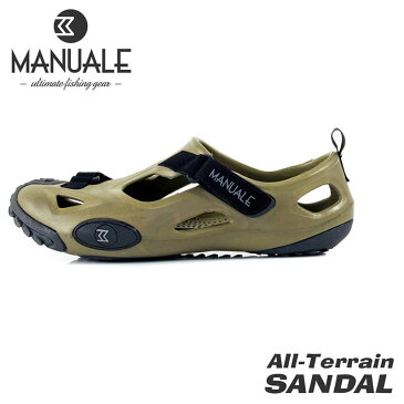 マヌアーレ(MANUALE) All-Terrain SANDAL(オールテレイン サンダル) XXL MILITALY OLIVE/オリーブ