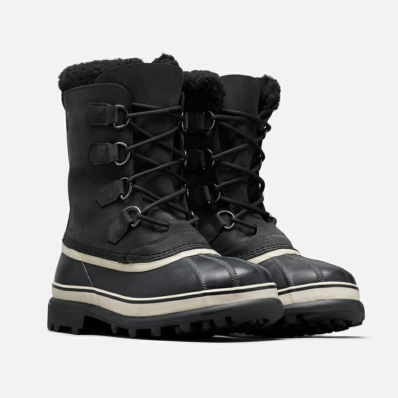 SOREL ソレル CARIBOU WP カリブー ウォータープルーフ 7/25.0cm 016 BLACK DARKSTONE NM1000