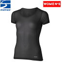 ファイントラック(finetrack) 【20周年記念ノベルティステッカー付き】Women's ドライレイヤーベーシックT S BK FUW0422