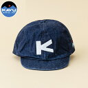 KAVU(カブー) 【24春夏】K 039 s Baseball Cap(キッズ ベースボール キャップ) ONE SIZE デニム 19821043042000