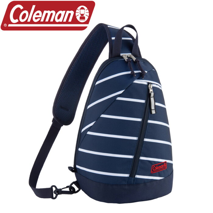 Coleman(コールマン) 【22春夏】スリング バッグ ミニ(SLING BAG MINI キッズ) 約4.5L ネイビーボーダー 2000037828