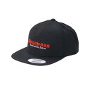 メガバス(Megabass) CLASSIC SNAPBACK(クラシックスナップバック) ブラック×レッド 00000046718