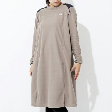 THE NORTH FACE(ザ・ノースフェイス) 【21春夏】W M MICRO FLEECE OP(マタニティマイクロフリースワンピース)ウィメンズ SM ミネラルグレー(MN) NLM71902