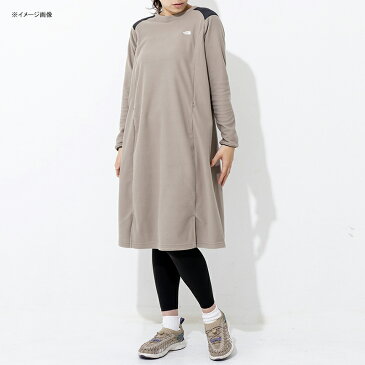 THE NORTH FACE(ザ・ノースフェイス) 【21春夏】W M MICRO FLEECE OP(マタニティマイクロフリースワンピース)ウィメンズ SM ミネラルグレー(MN) NLM71902
