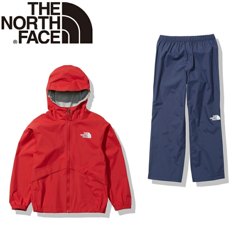 THE NORTH FACE ザ・ノース・フェイス Kid s RAINTEX EUREKA キッズ レインテックス ユリイカ 130 TNFレッド TR NPJ12112