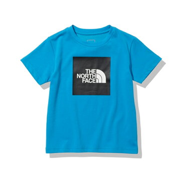 THE NORTH FACE(ザ・ノースフェイス) 【21春夏】ショート スリーブ カラード ビッグ ロゴ ティー キッズ 130 メリディアンブルー(MR) NTJ82023