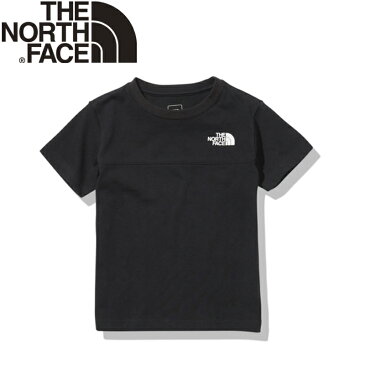 THE NORTH FACE(ザ・ノースフェイス) 【21春夏】Kid's S/S BLOCKED TEE(ショートスリーブ ブロックド ティー)キッズ 130 ブラック(K) NTJ32152