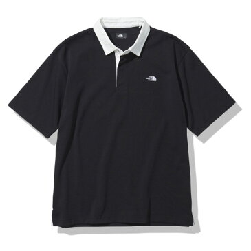 THE NORTH FACE(ザ・ノースフェイス) 【21春夏】S/S RUGBY POLO(ラグビー ポロシャツ) メンズ M ブラック(K) NT22035