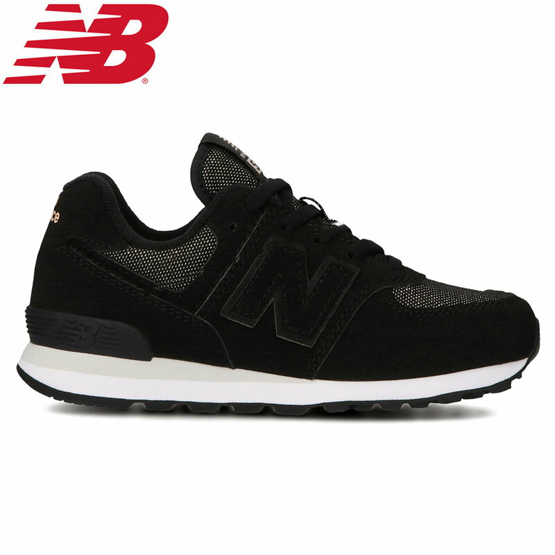 new balance(ニューバランス) PC574 キッズ W/20.0cm METALLIC BLACK NBJ-PC574 FB2 W