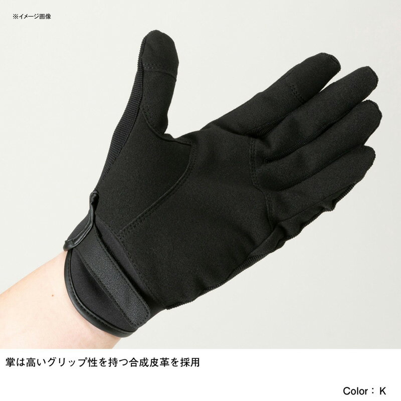 THE NORTH FACE(ザ・ノース・フェイス) 【22春夏】SIMPLE TREKKERS GLOVE(シンプル トレッカーズ グローブ) M ブラック(K) NN12102