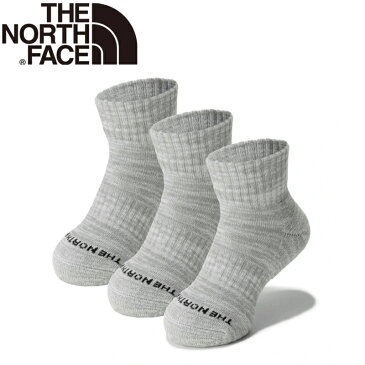 THE NORTH FACE(ザ・ノースフェイス) 【21春夏】K RUNNING DRY 3P ANKLE(ランニング ドライ 3Pアンクル キッズ) JM グレーモク(GM) NNJ82031