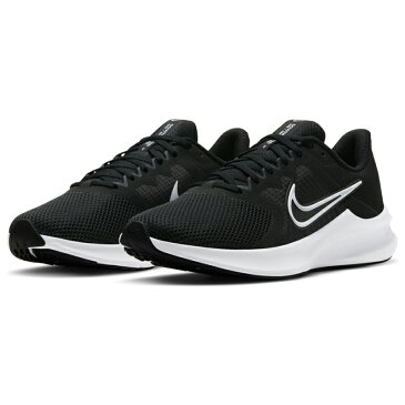 NIKE(ナイキ) ウィメンズ ダウンシフター 11 24cm (006)ブラック×ホワイト×ダークスモークグレー NJP-CW3413006