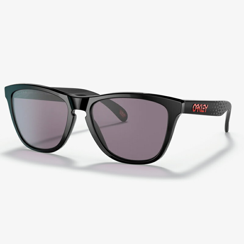 OAKLEY(I[N[) [SOLSTICE COLLECTION]FROGSKINS/LOW BRIDGE FIT XL(137mm) P.BLACK/GREY OO9245-B854