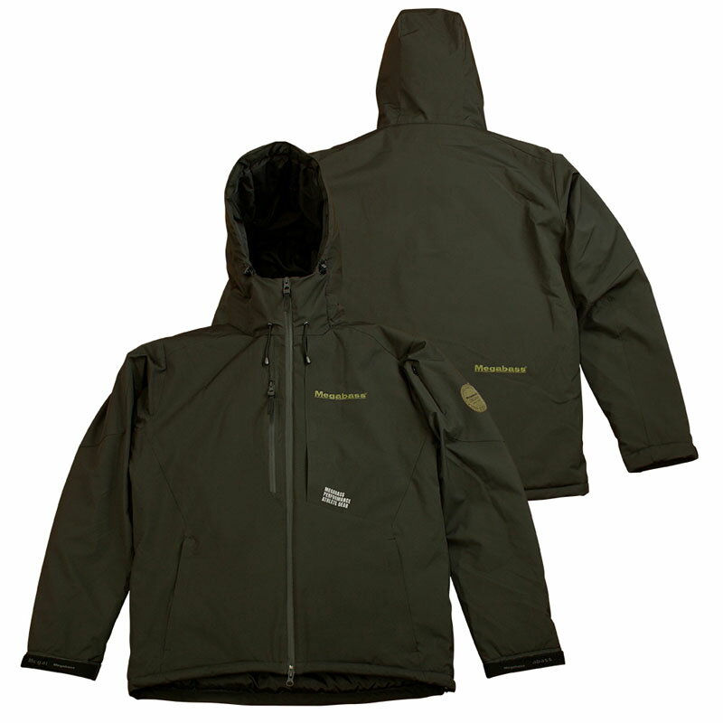 メガバス(Megabass) BLIZZARD JACKET(ブリザードジャケット) M ブラック 00000049050